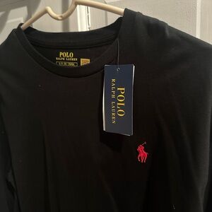 Polo by Ralph Lauren Black Long Sleeve Shirt